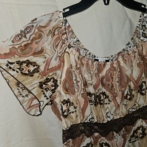 Womens printed blouse - Picture 3 of 7